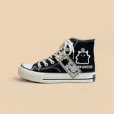 FAIRY GHOST Schwarze Freizeitschuhe aus Segeltuch
